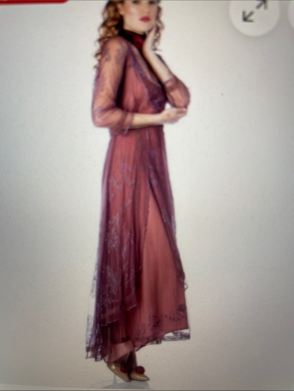 Nataya NWOT Embroidered Abbey dress sz 1X - Picture 11 of 11